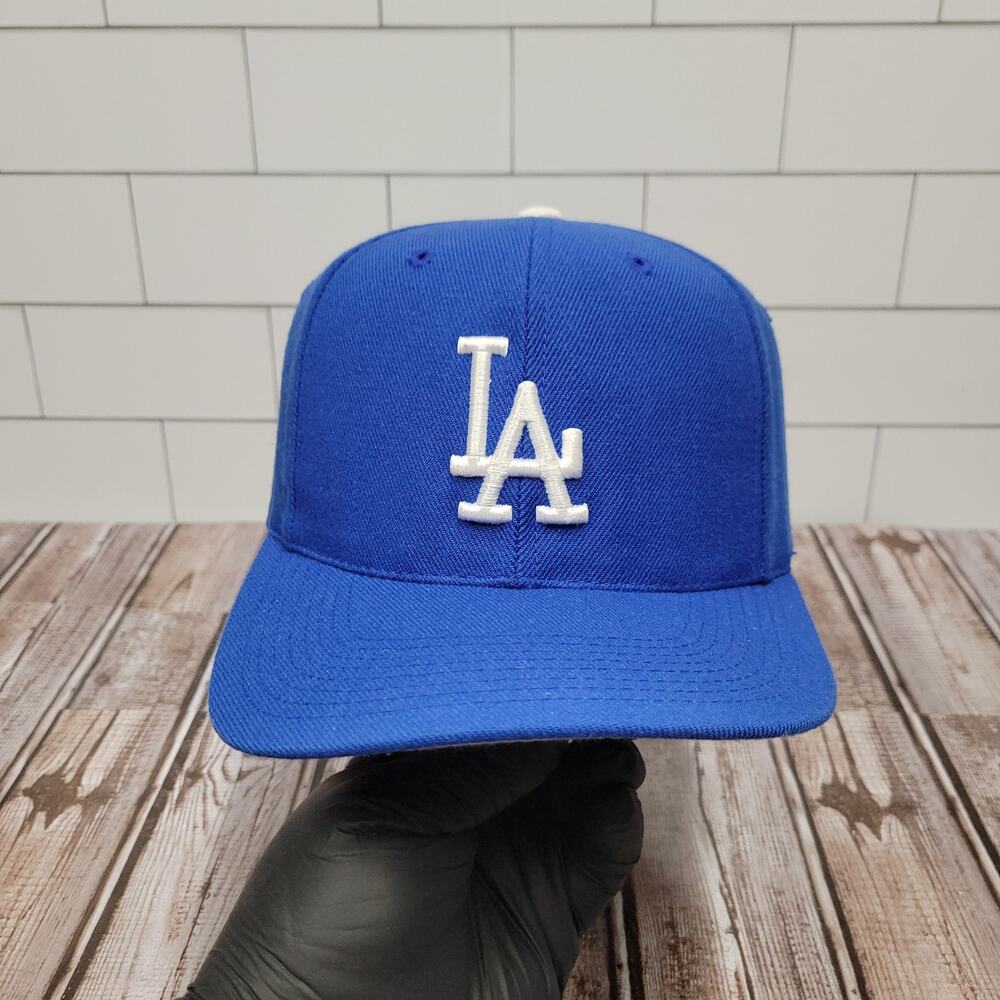 G Cap Los Angeles Dodgers Plain Logo Adjustable Wool Snapback Hat